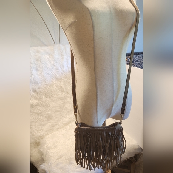 Mini Suede JJ Winters Crossbody - Picture 1 of 7